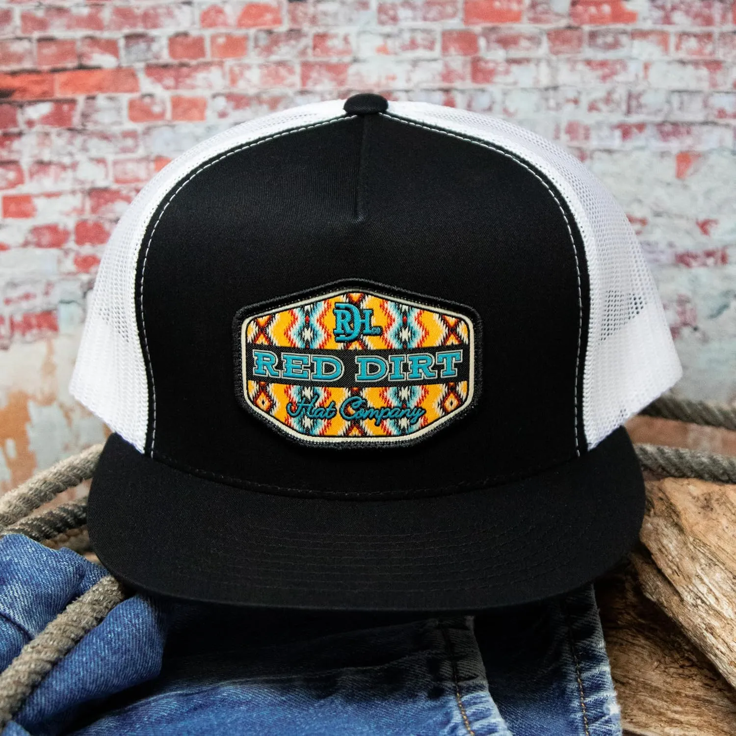 Red Dirt Hat Company Free Rein Adjustable Snapback Hat