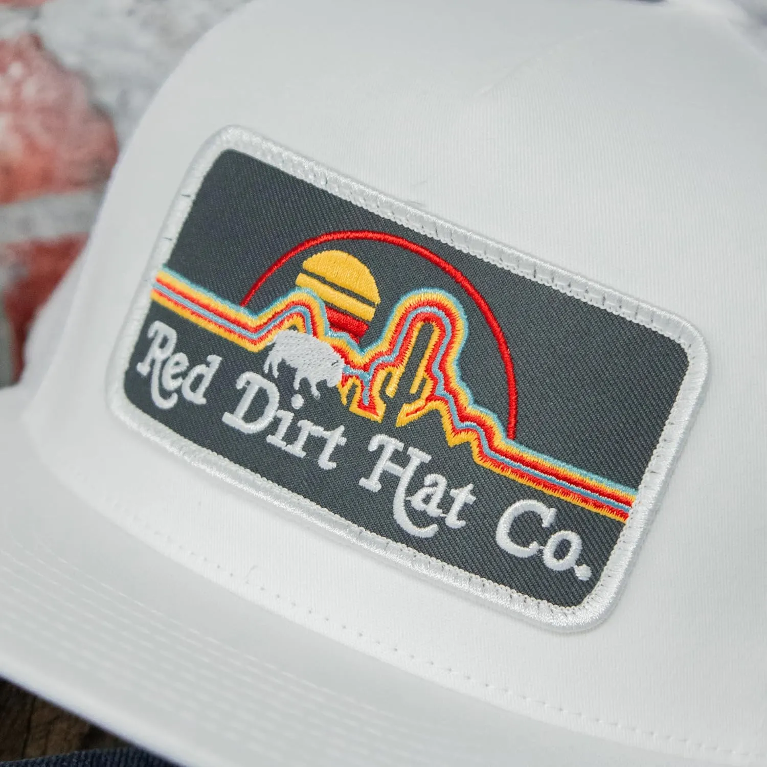 Red Dirt Hat Company Neon Buffalo Adjustable Snapback Hat