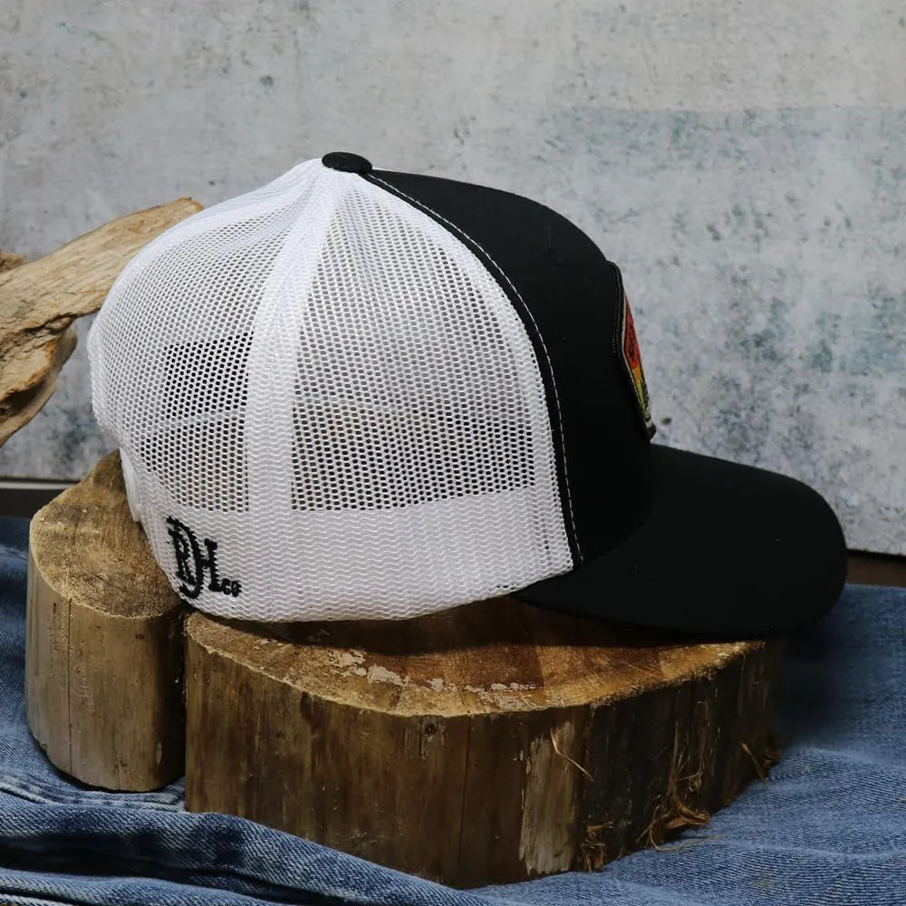 Red Dirt Hat Company Sunset Deer Adjustable Snapback Hat