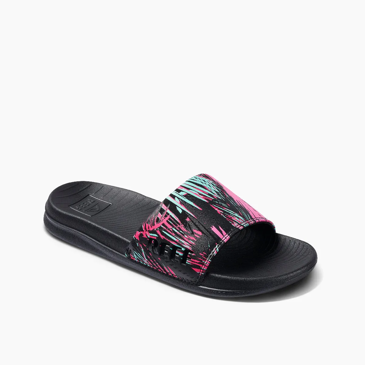 Reef One Slide Sandal-Palm Fronds