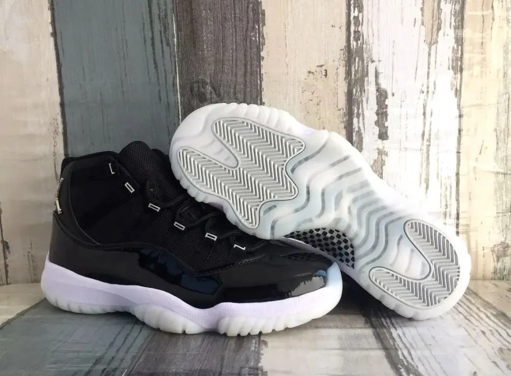 Reliable service Top-notch service JORDAN 11 AIR Silver" "Black