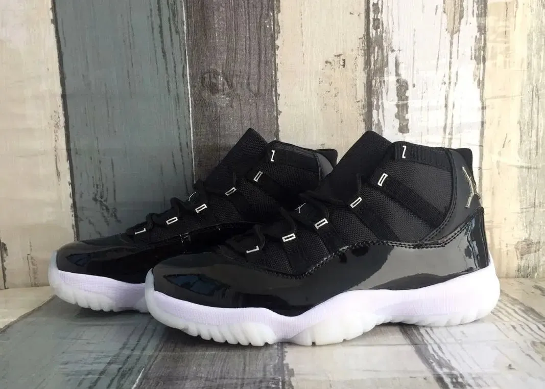 Reliable service Top-notch service JORDAN 11 AIR Silver" "Black