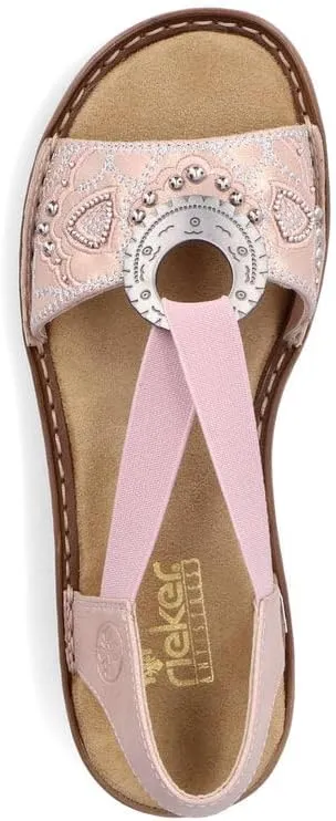 Rieker 608B9 Regina Women's Sandals