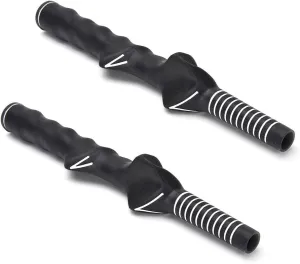 Right-Handed Golf Swing Training Grip Trainer, Black
