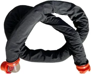 RV sewer hose sock and storage