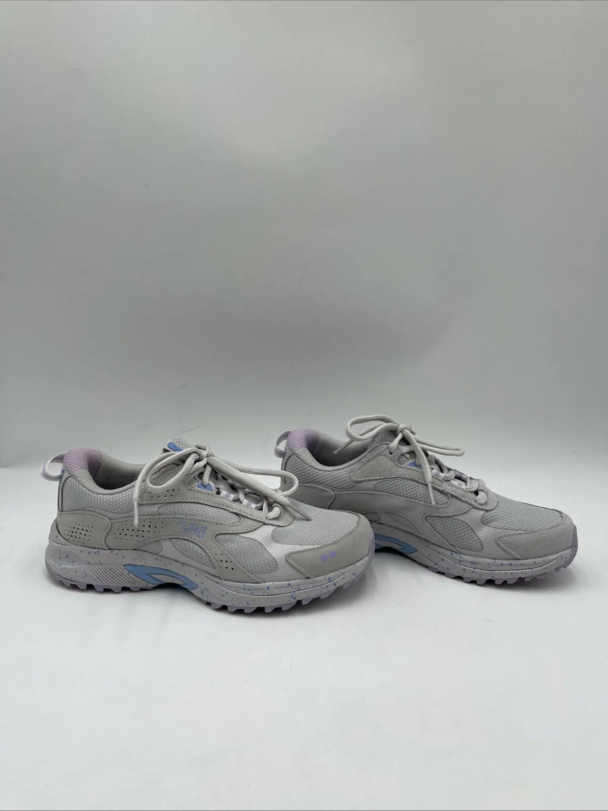 Ryka Women's Sky Stride Walking Sneaker Gray Size 6.5W - Very Good