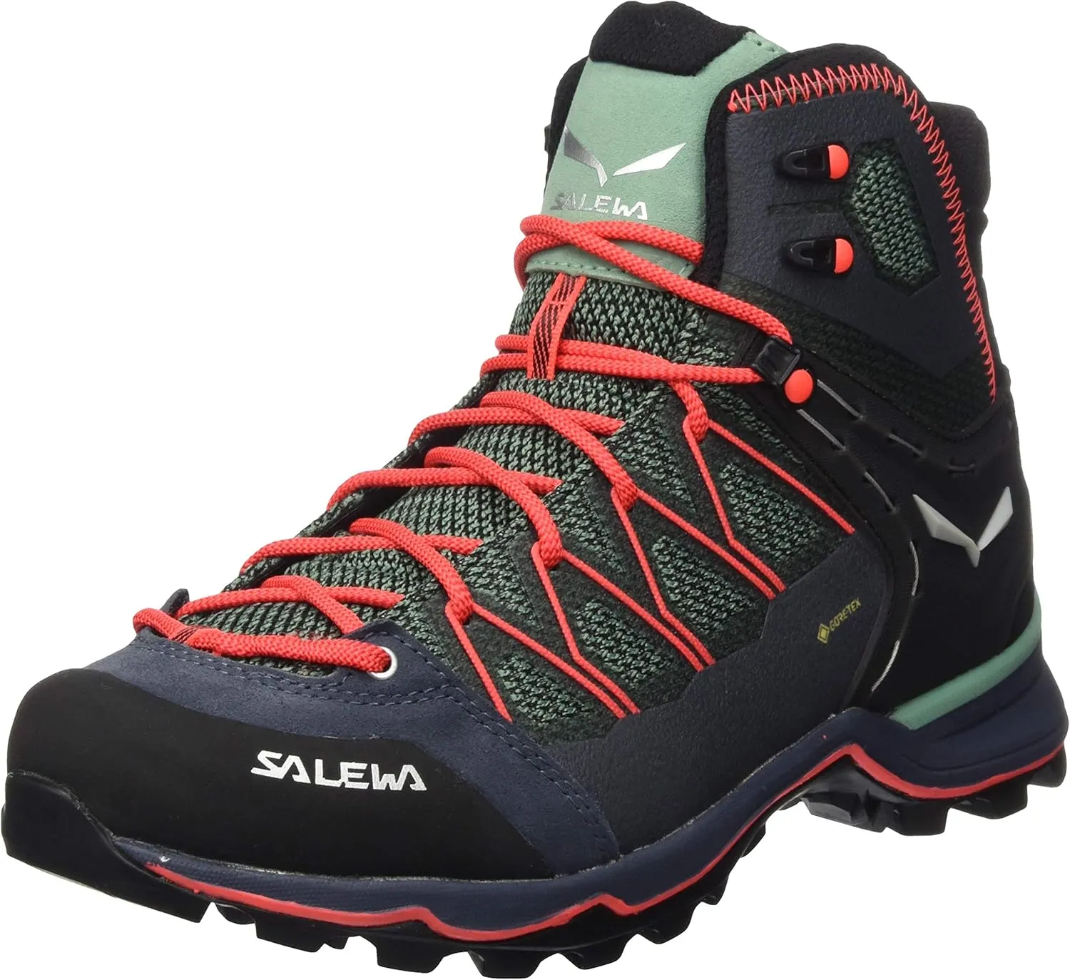 Salewa Mountain Trainer Lite Mid GTX Field Green/Fluo Coral 9 M