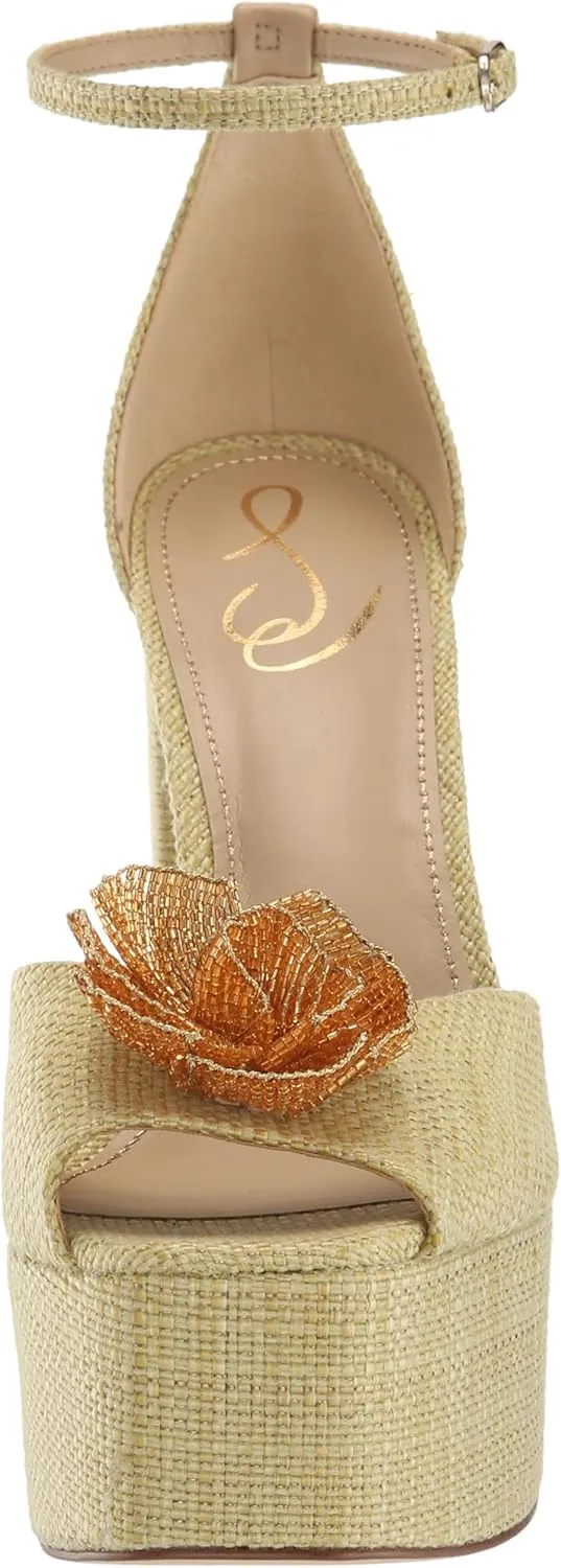 Sam Edelman Women's Kori Flora Heeled Sandal