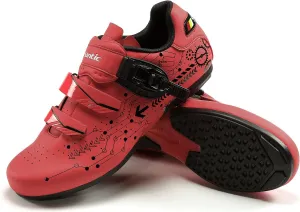 Santic Men's Spin Unlocked Bike Bicycle Road Biking Lock Shoes MTB Cycling Accessories Self-Locking Shoes