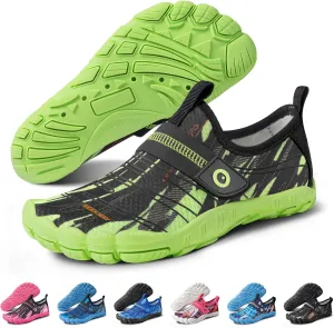 SEEKWAY Barefoot Water Shoes for Kids - Wide Toe Box and Quick-Dry Sand Shoes Toddler for Hiking Swim Beach Pool Kayak Sport Accessories, Camping Essentials Must-Haves for Boys Girls Sizes