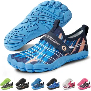 SEEKWAY Barefoot Water Shoes for Kids - Wide Toe Box and Quick-Dry Sand Shoes Toddler for Hiking Swim Beach Pool Kayak Sport Accessories, Camping Essentials Must-Haves for Boys Girls Sizes