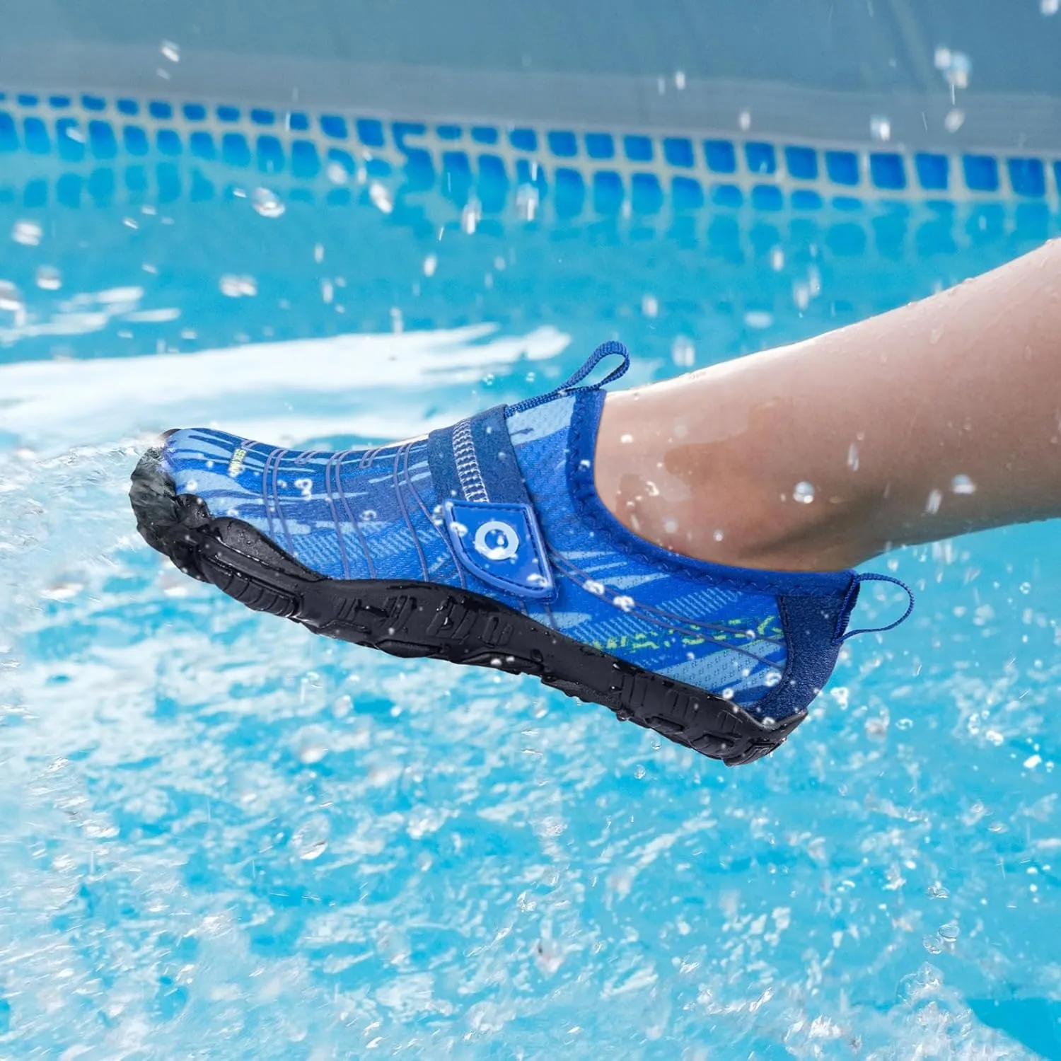 SEEKWAY Barefoot Water Shoes for Kids - Wide Toe Box and Quick-Dry Sand Shoes Toddler for Hiking Swim Beach Pool Kayak Sport Accessories, Camping Essentials Must-Haves for Boys Girls Sizes