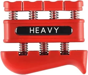 Segmental Hand Grip and Two Hand Finger Trainer for Rehabilitation and Strengthening Hand Grip Strengthener(Red-11LB)