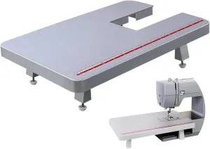 Sewing Machines Extension Table For Singer 4411, 4423, 4432,4452,5511,5523 Heavy Duty Sewing Machines (Gray)