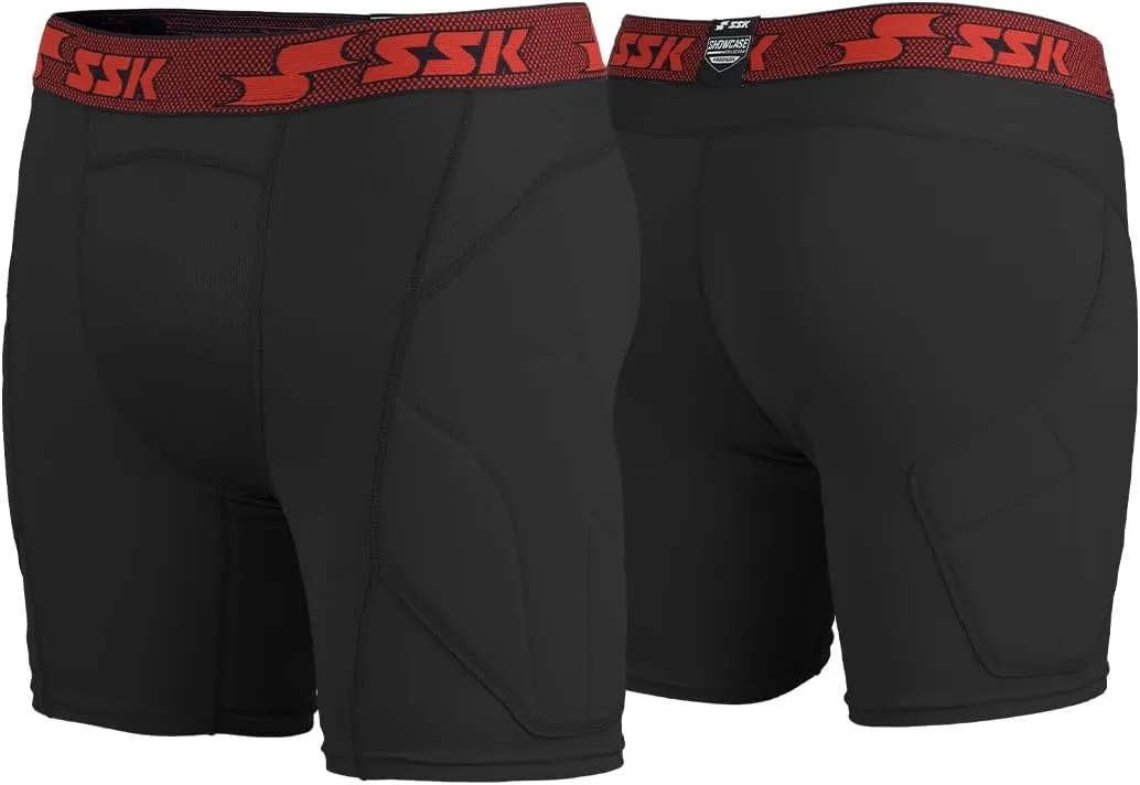 Showcase Collection Padded Adult Baseball Sliding Shorts - Men's Padded Sliders - 3 Colors
