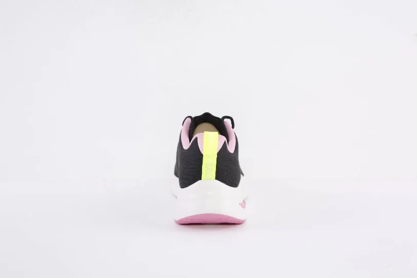SKECHERS - 149722 ARCH FIT-INFINITY COOL LACED TRAINER - BLACK/PINK/YELLOW