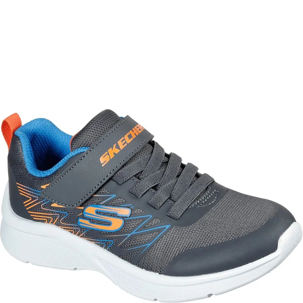 Skechers Boys Microspec Velcro Trainer 403770L