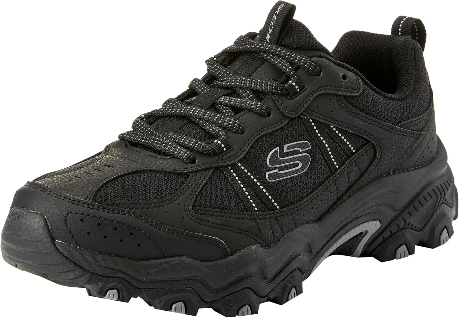 Skechers Men's Stamina at Upper Stitch Sneaker