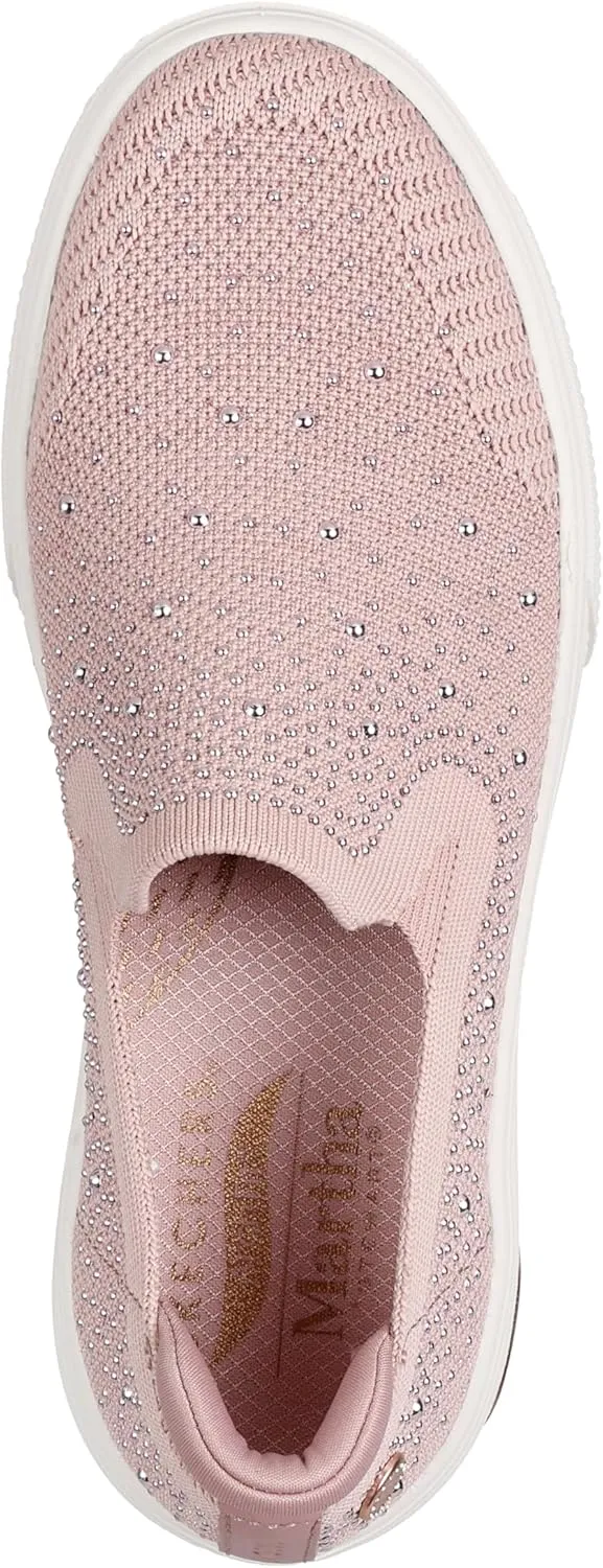 Skechers Women's Martha Stewart:Arch Fit Arcade-Glitz Gal Sneaker