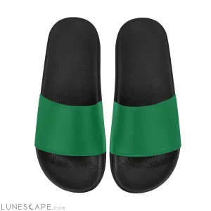 Slip On Beach Slides - Green