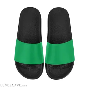 Slip On Beach Slides - Green