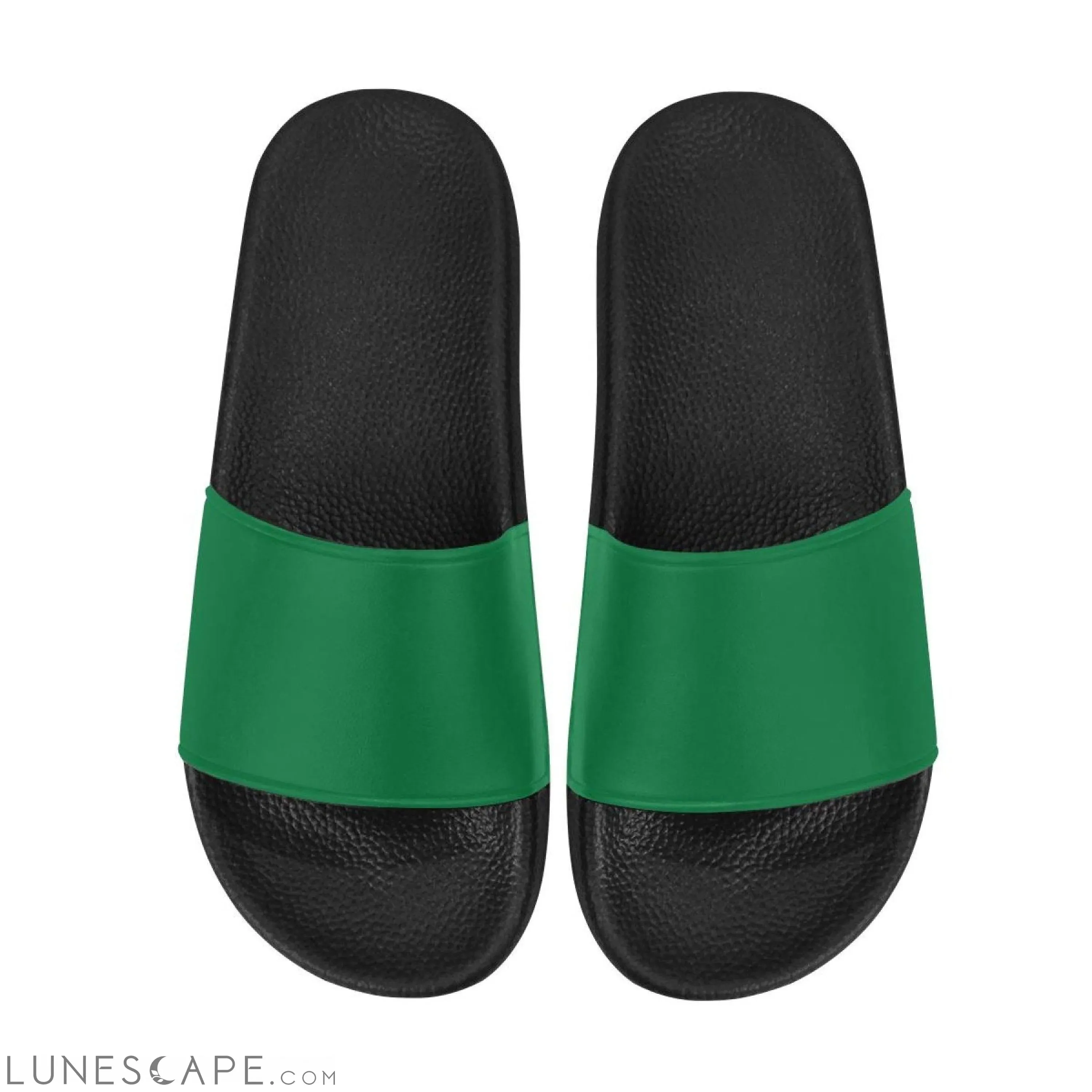 Slip On Beach Slides - Green