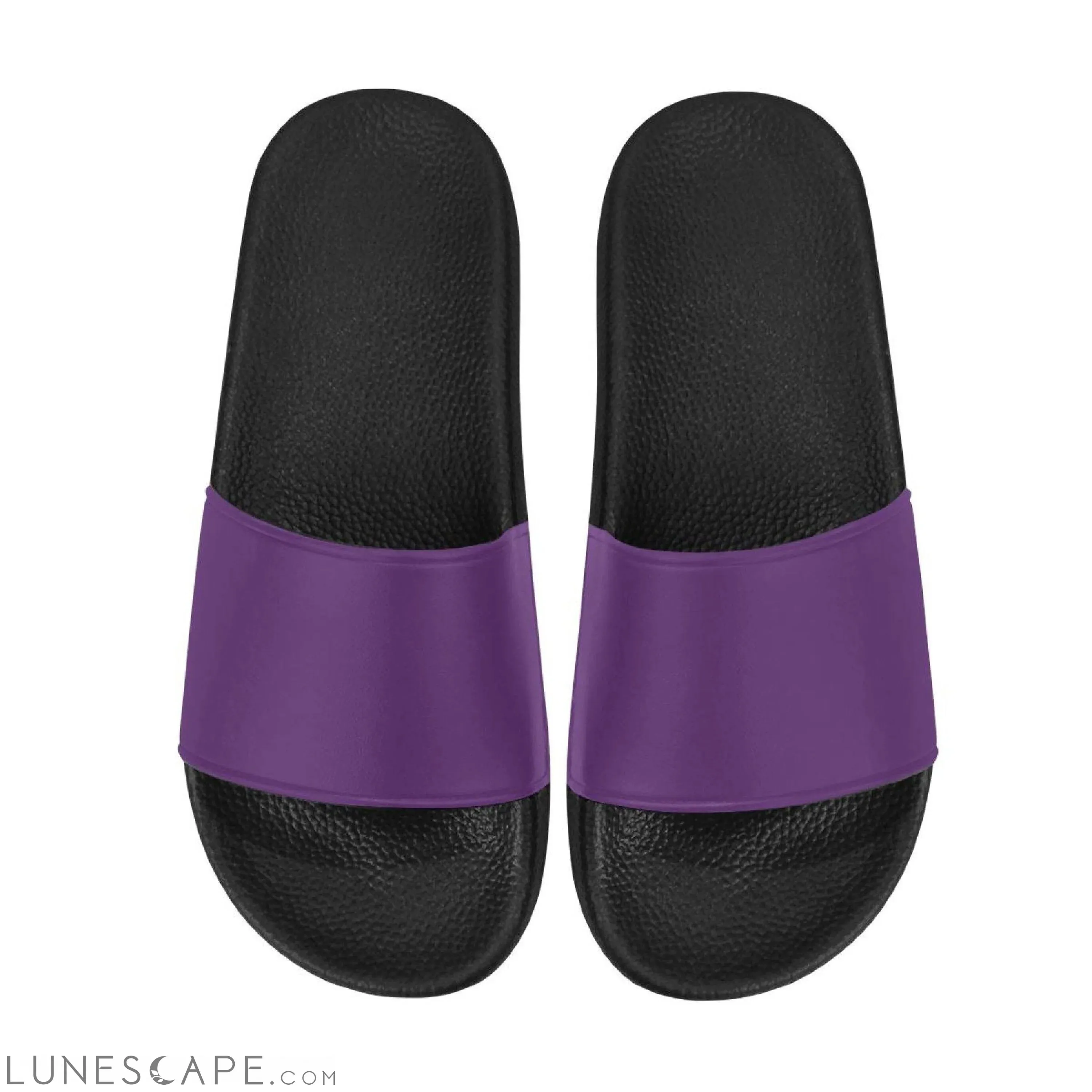 Slip On Beach Slides - Purple