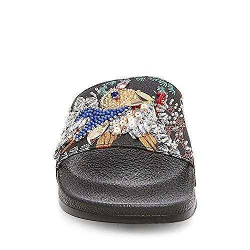 Sparkly Slide Sandal Blackmulti 9 M Us