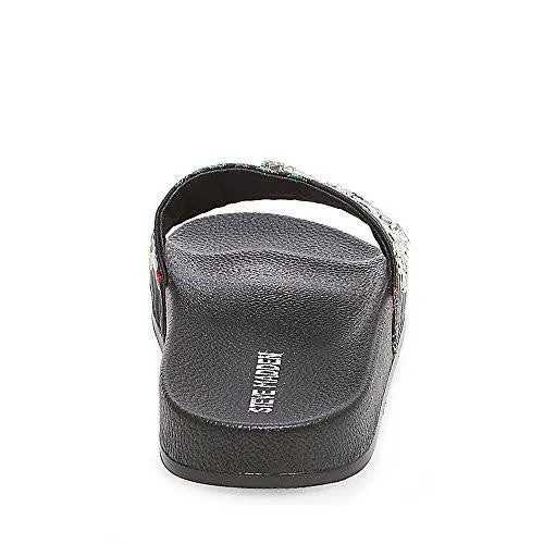 Sparkly Slide Sandal Blackmulti 9 M Us