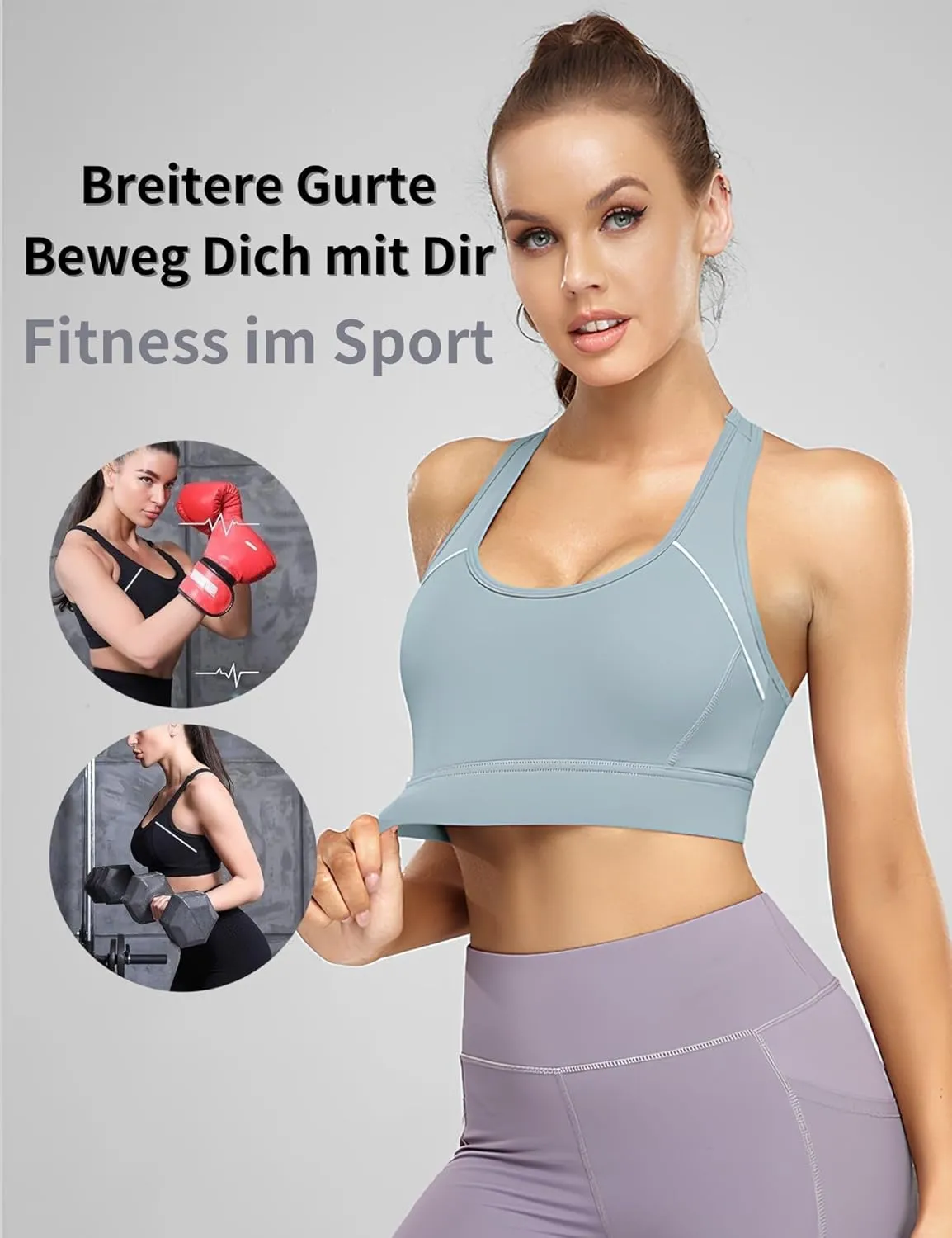 Sports Bras for Women High Support, Women's Sports Bras, Everyday Comfy Sleeping Bras, Comfortable Bras for Women