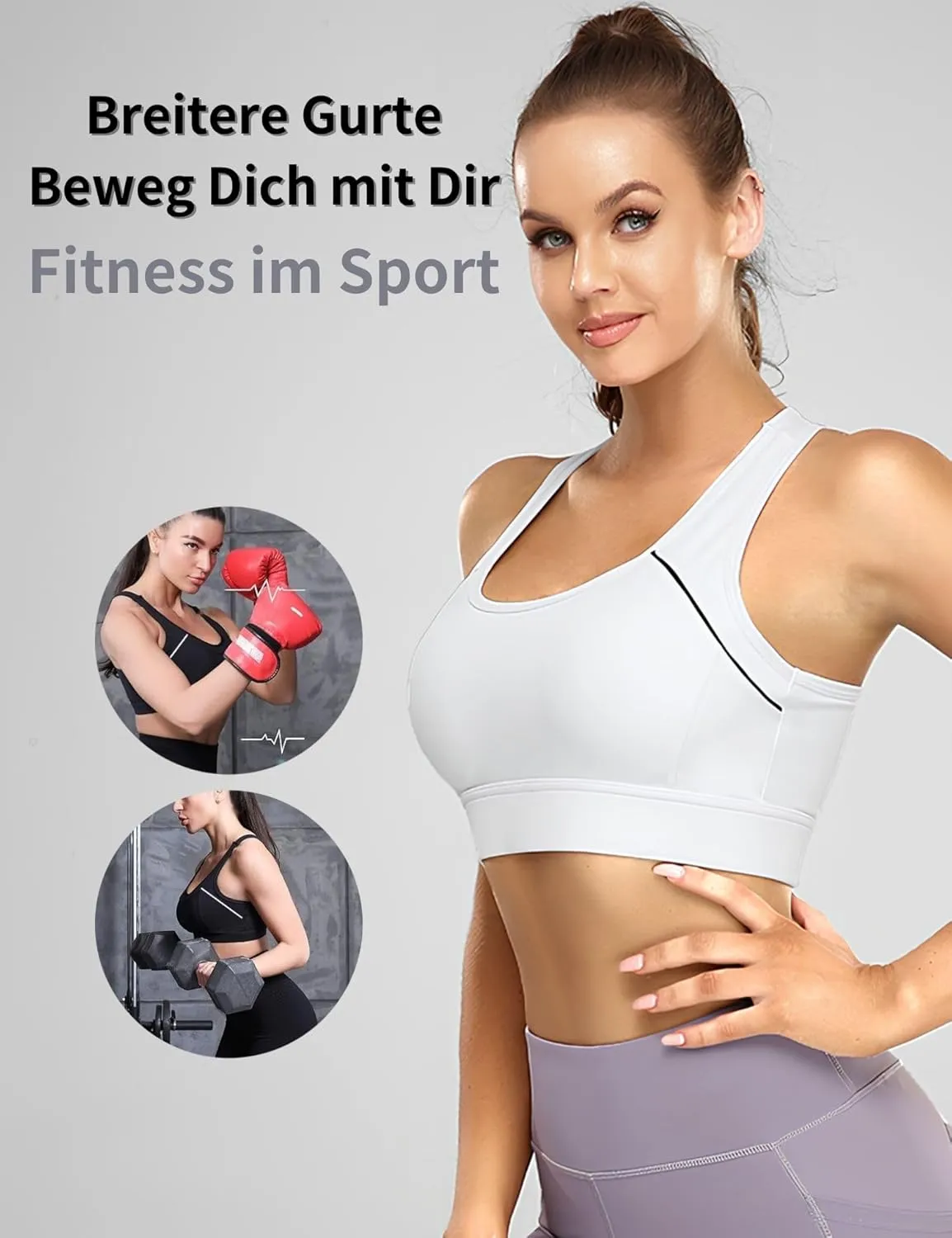 Sports Bras for Women High Support, Women's Sports Bras, Everyday Comfy Sleeping Bras, Comfortable Bras for Women