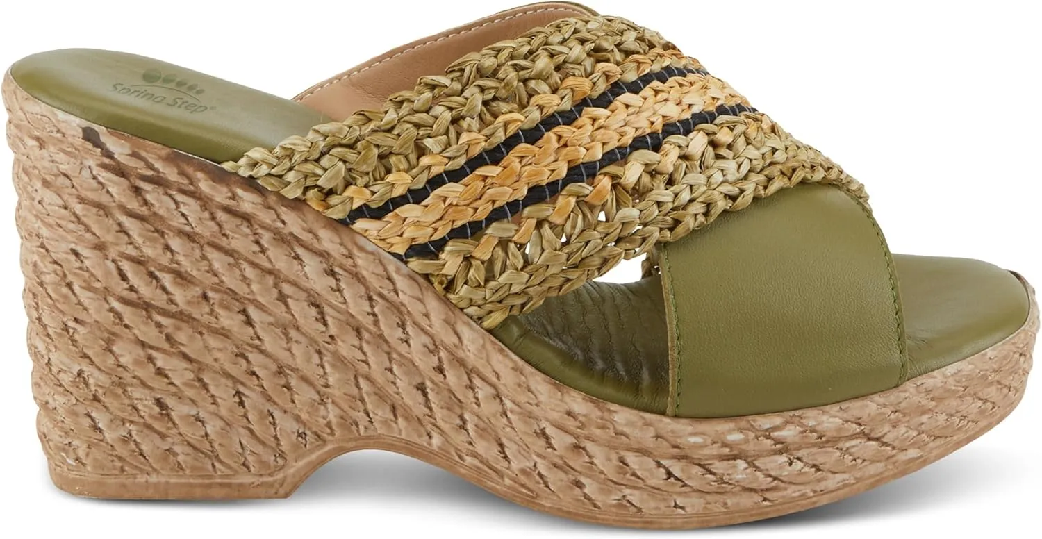 Spring Step Women's Fazzina Slide Wedge Sandal