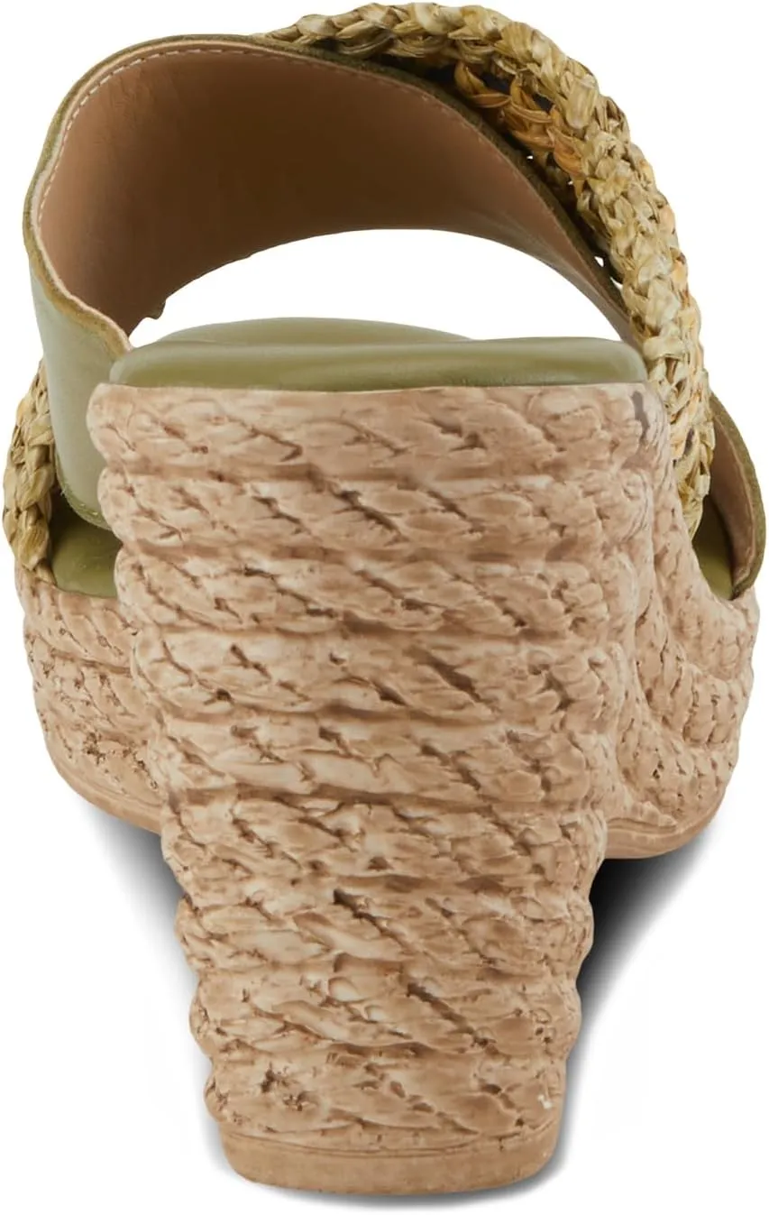 Spring Step Women's Fazzina Slide Wedge Sandal