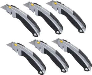 Stanley 10-788 Instantchange Retractable Utility Knife 6 Pack