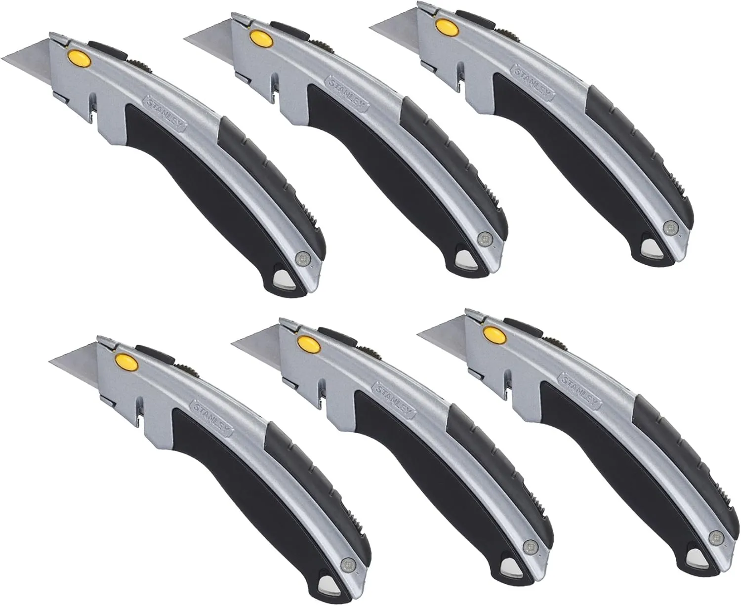Stanley 10-788 Instantchange Retractable Utility Knife 6 Pack
