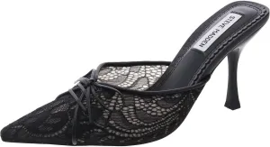 Steve Madden Womens Temptress Padded Insole Mesh Slide
