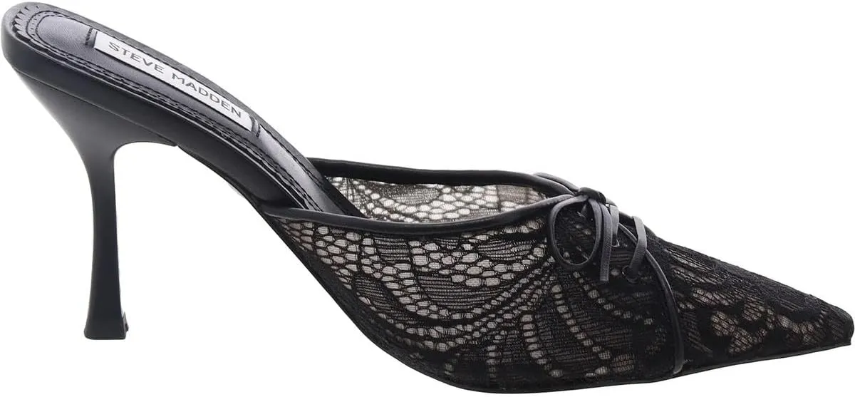 Steve Madden Womens Temptress Padded Insole Mesh Slide