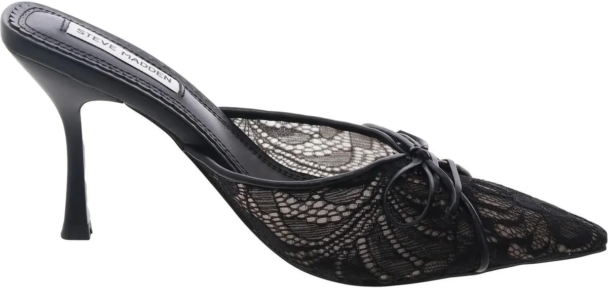 Steve Madden Womens Temptress Padded Insole Mesh Slide