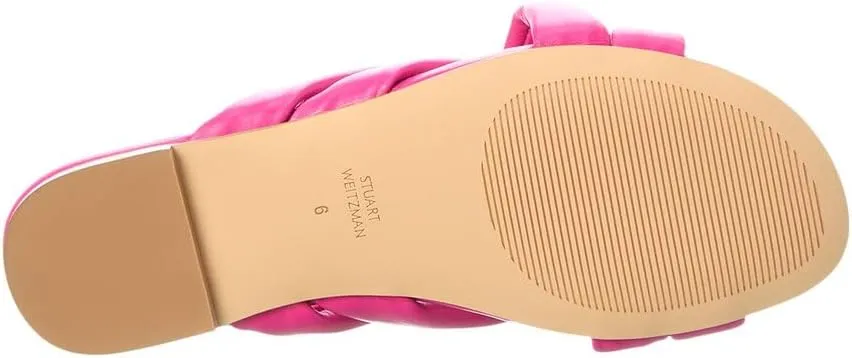 Stuart Weitzman Crossover Leather Slide