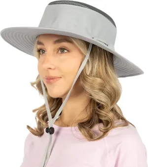 SUN CUBE Wide Brim Sun Hat for Men Women, Sun Protection UV Hat, Safari Hiking Boonie Hat