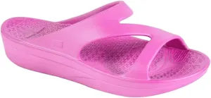 TELIC Women's Z-Strap Slide Sandals - Lightweight, Waterproof, Arch-Supporting, Impact-Reducing - Great for Pool, Beach & Everyday Wear