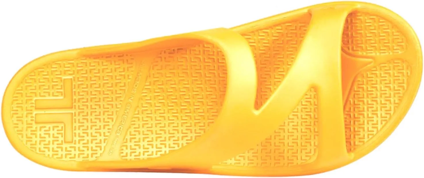 TELIC Women's Z-Strap Slide Sandals - Lightweight, Waterproof, Arch-Supporting, Impact-Reducing - Great for Pool, Beach & Everyday Wear
