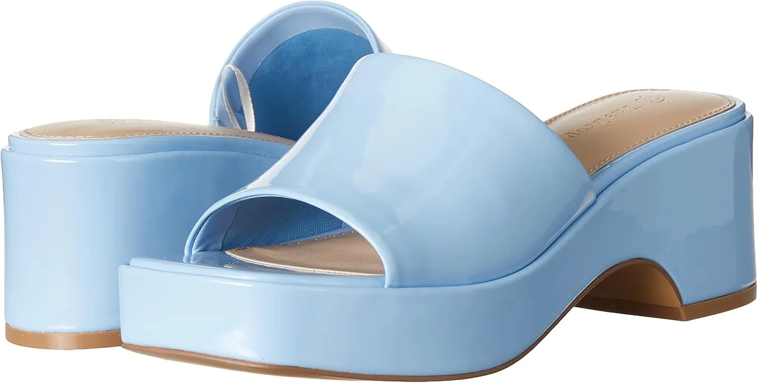 The Drop Women's Bertina Platform Slide Sandals