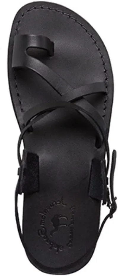 The Good Shepherd Buckle - Leather Toe Loop Sandal - Women Sandals