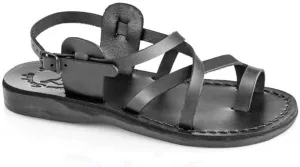 The Good Shepherd Buckle - Leather Toe Loop Sandal - Women Sandals
