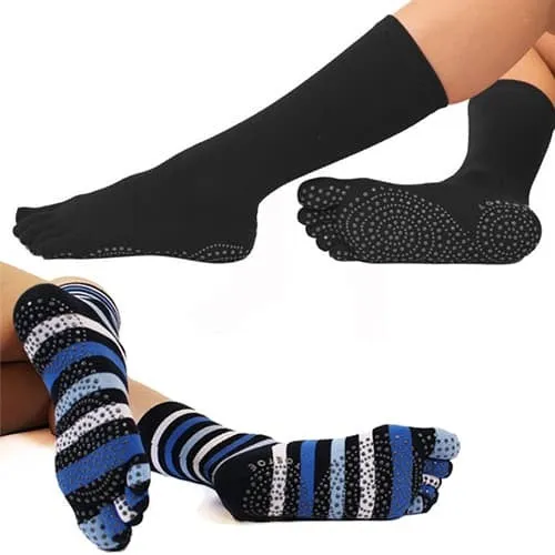 ToeToe Grip Socks - Mid-Calf Trainer