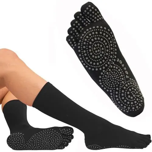 ToeToe Grip Socks - Mid-Calf Trainer