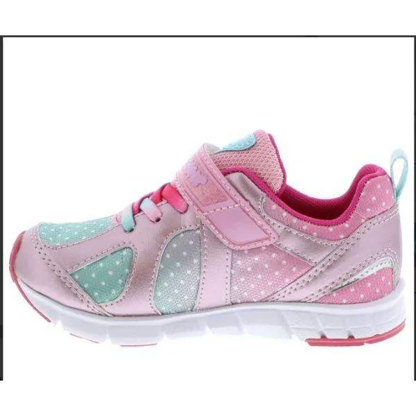 Tsukihoshi Rainbow Rose Mint Girls' Running Shoes Machine Washable