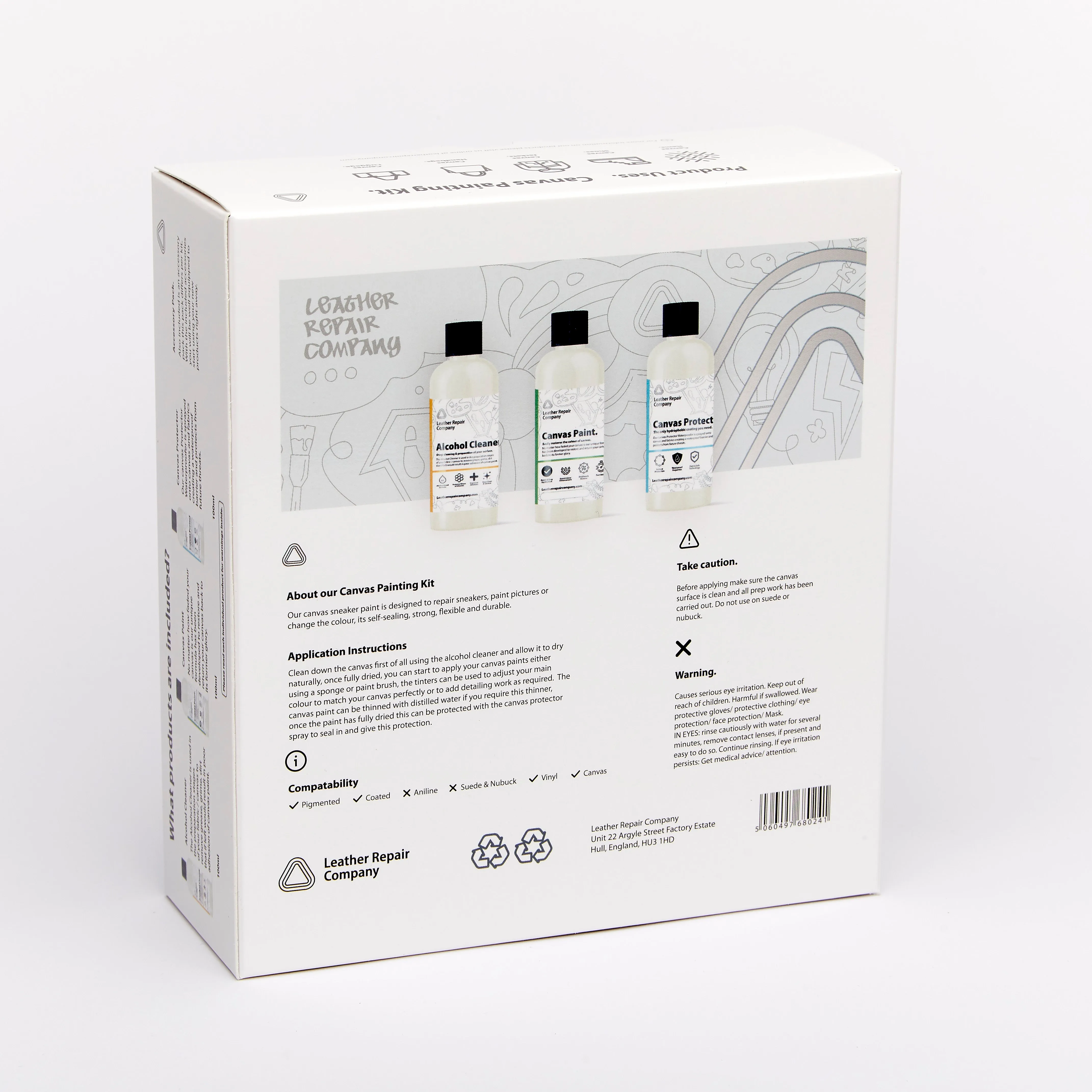 Ultimate Canvas Sneaker Painting Kit