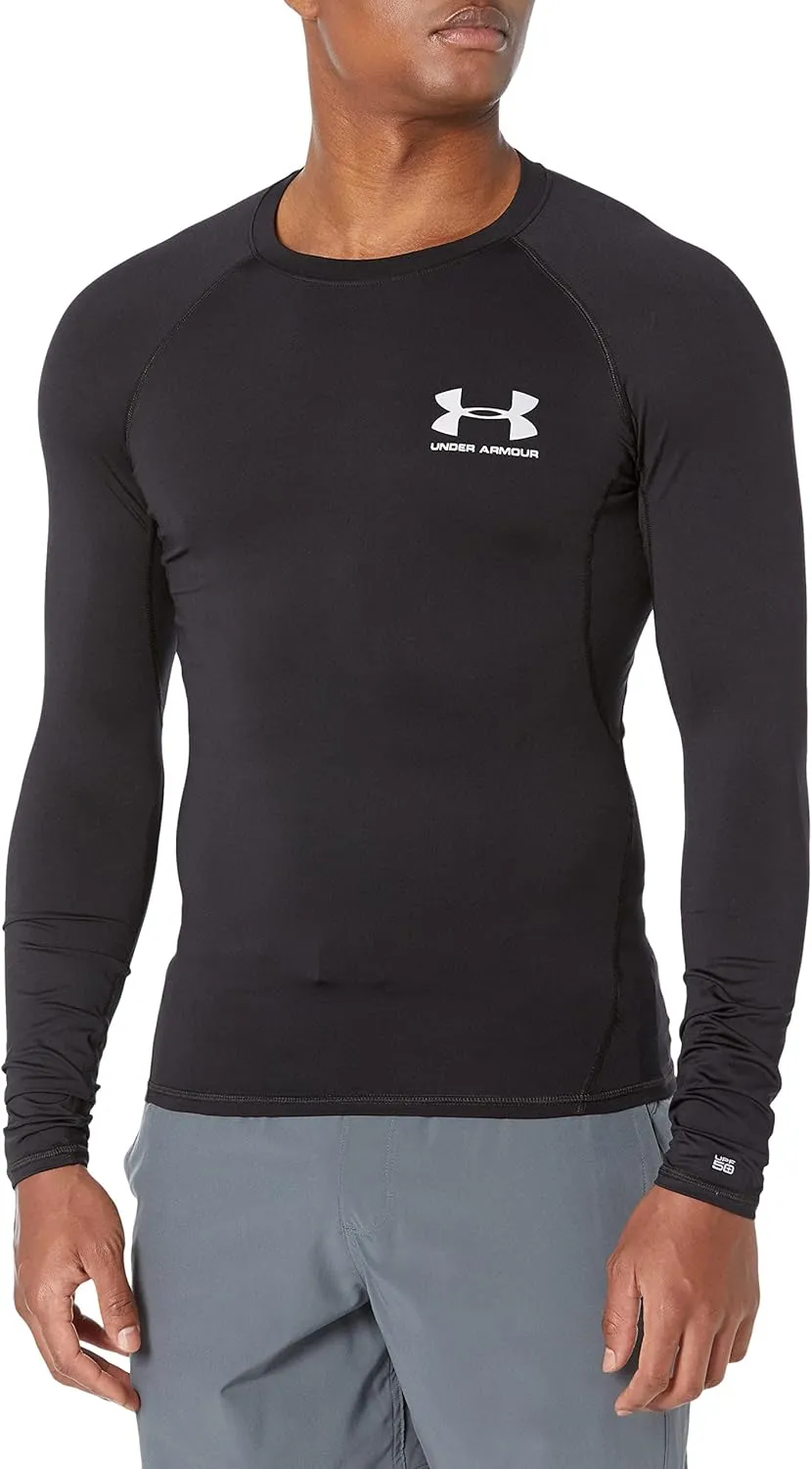 Under Armour Men's Standard Rashguard, Compression Fit & Flat Seams, Short Long Sleeve Designs